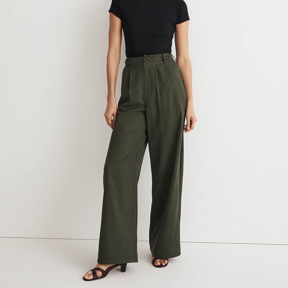 Madewell Harlow Wide Leg Pants in TALL
